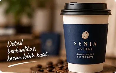 Paper cup Senja Coffee